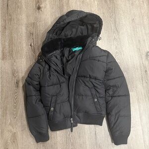Aeropostale Black Puffer Jacket